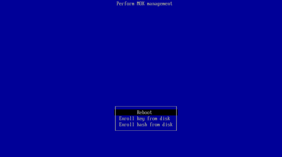 mok reboot
